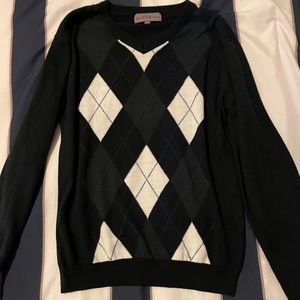 Argyle medium v neck sweater from stockhomme.